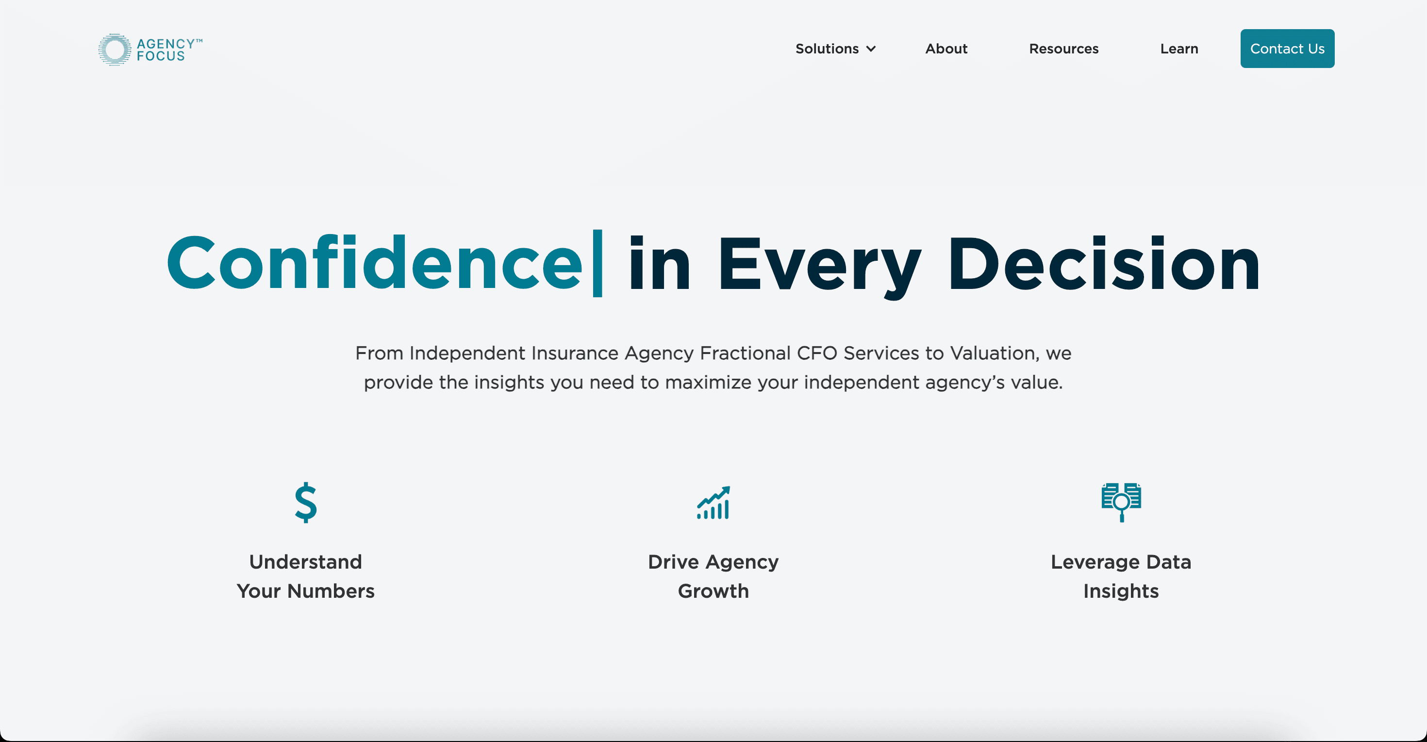 image of Agency Focus - AI Insurance Intelligence